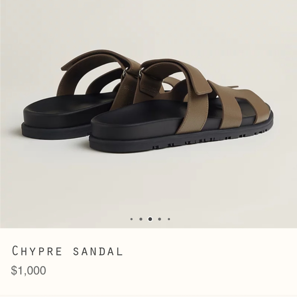Hermes Chypre Sandals EU 39 - Picture 5 of 14